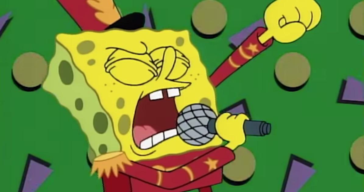 How to Draw Spongebob Singing, Spongebob