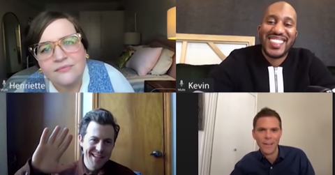 end of every zoom meeting meme