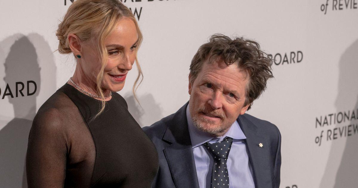 Tracy Pollan and Michael J. Fox