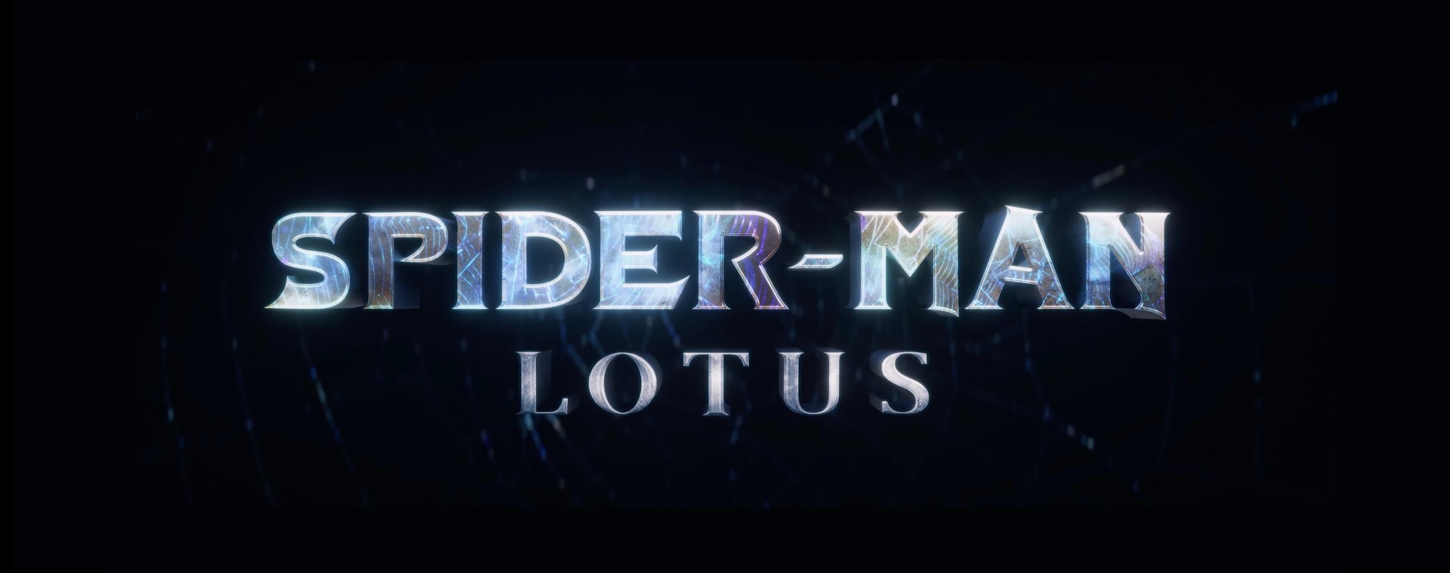 'Spider-Man Lotus' official logo.