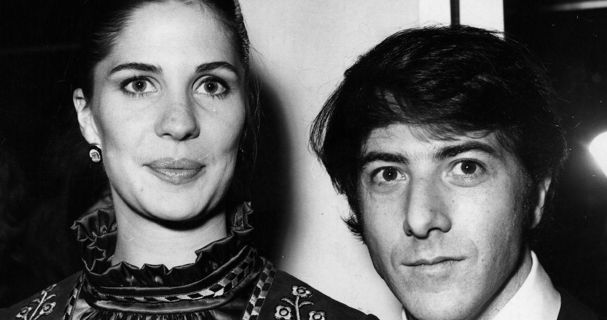 Dustin Hoffman and Anne Byrne
