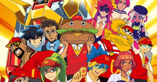 McDonald's new WcDonald's anime campaign