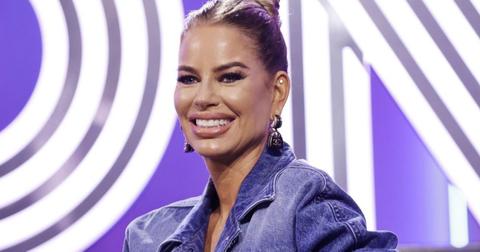 Caroline Stanbury smiling onstage during BravoCon 2023