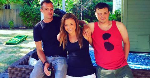 Malia White with her brothers
