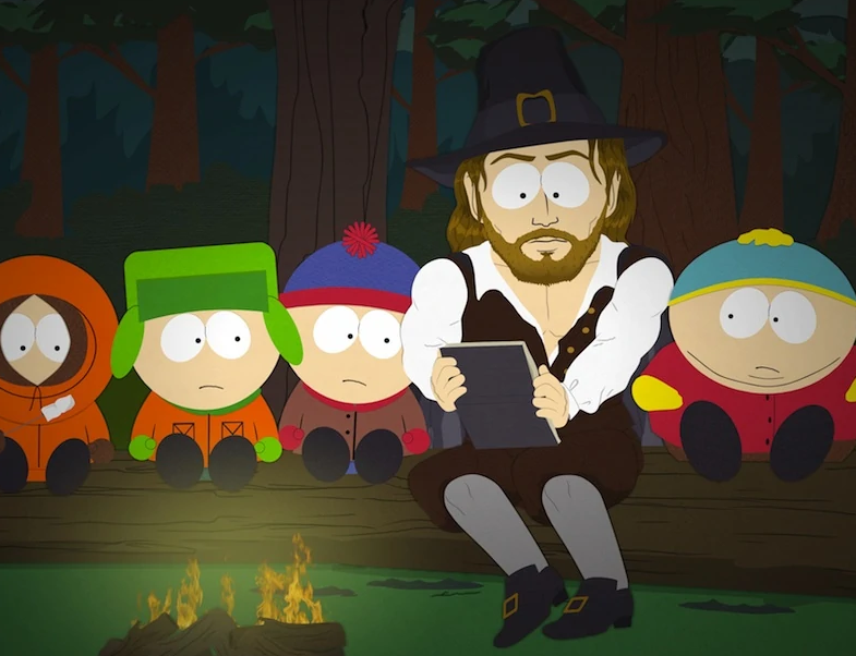 south park thanksgiving episode clip