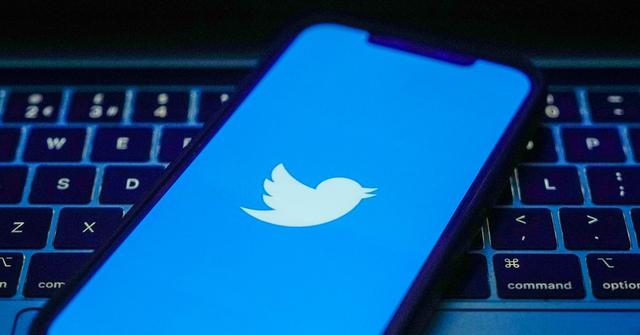 Photo of Twitter on a phone