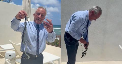 Why RFK Jr. Was Wrangling Snakes At Dr. Oz’s House