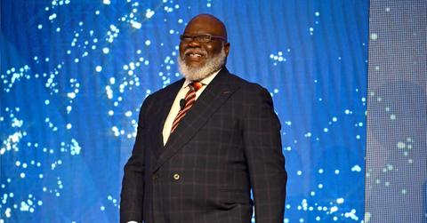 Bishop TD Jakes on stage during the 9th Annual HOPE Global Forums at the Hyatt Regency Atlanta on Dec. 13, 2022