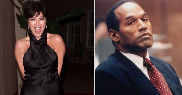 Kris Jenner and O.J. Simpson in separate images.