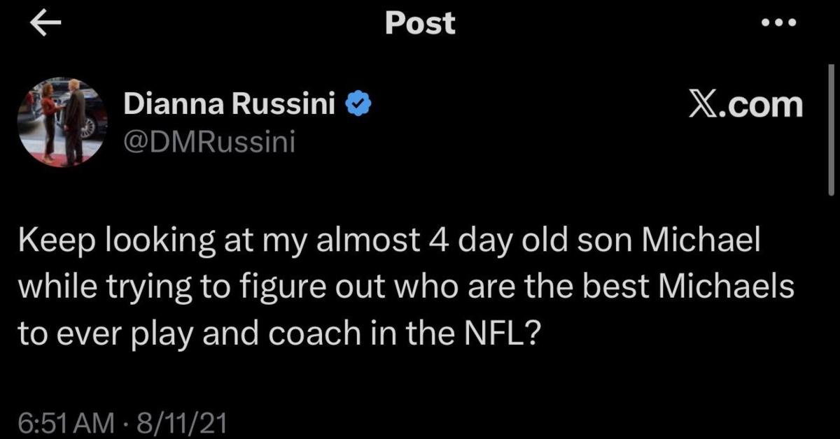 A resurfaced tweet that Dianna posted in 2021.