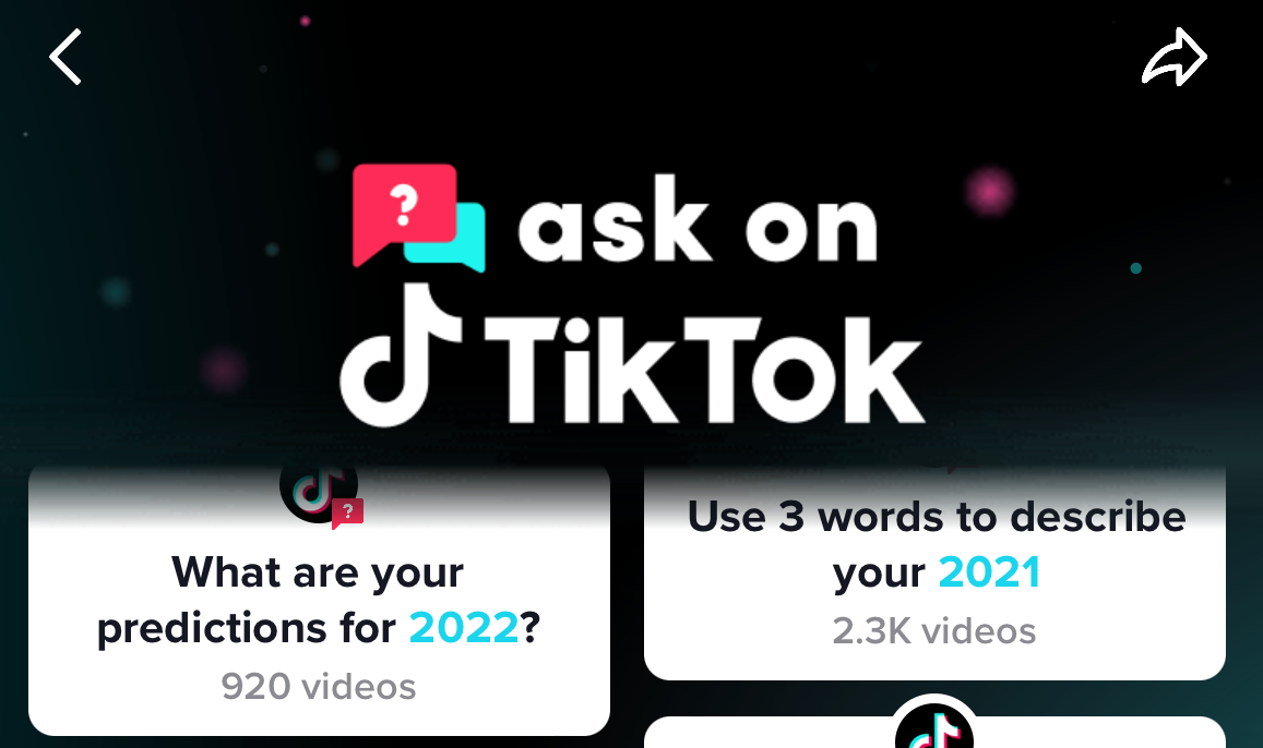 How to Do Ask on TikTok — How to Share Your Most Viral Video of 2021