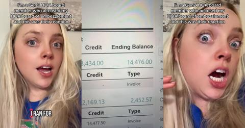 Gen Z HOA Board Member Accuses Group of Embezzlement