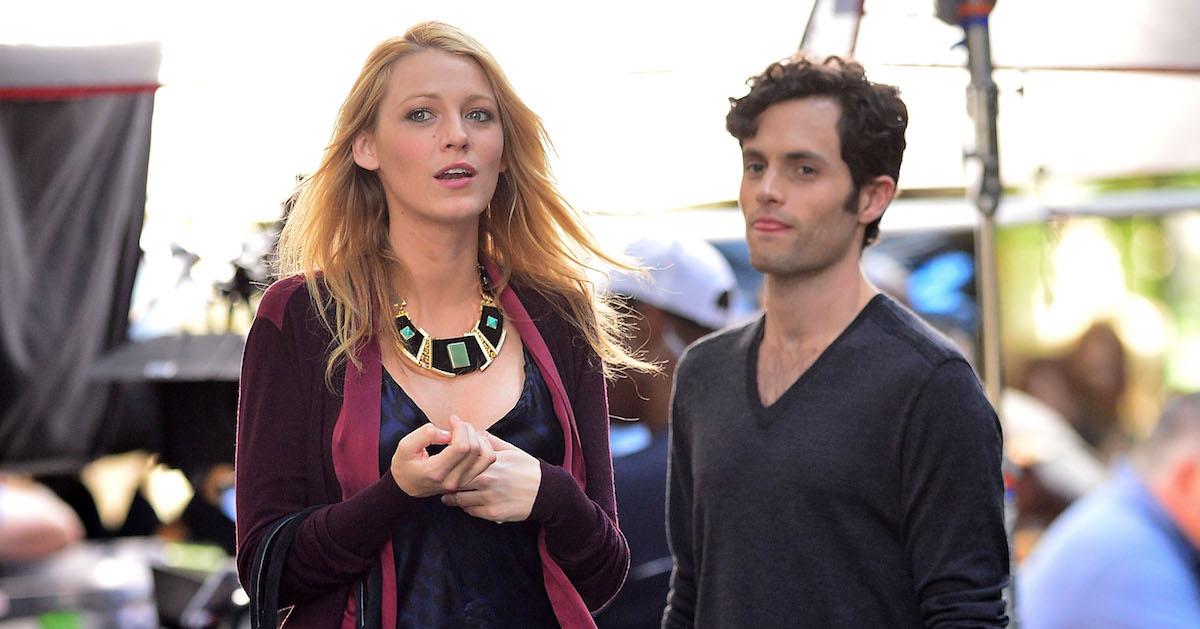 Blake Lively Penn Badgley