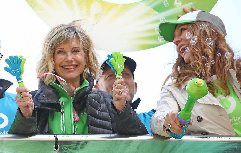 Olivia Newton-John wellness run