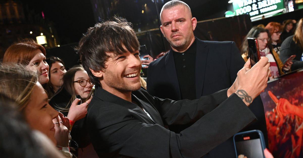 Louis Tomlinson at the 'All of These Voices' premiere