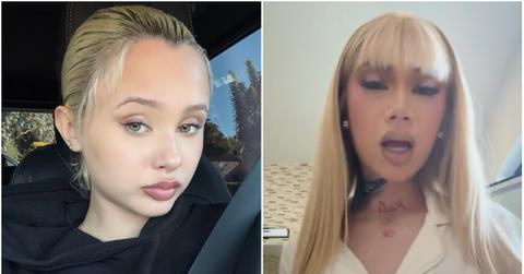 Alabama Barker and Bhad Bhabie on separate occasions.