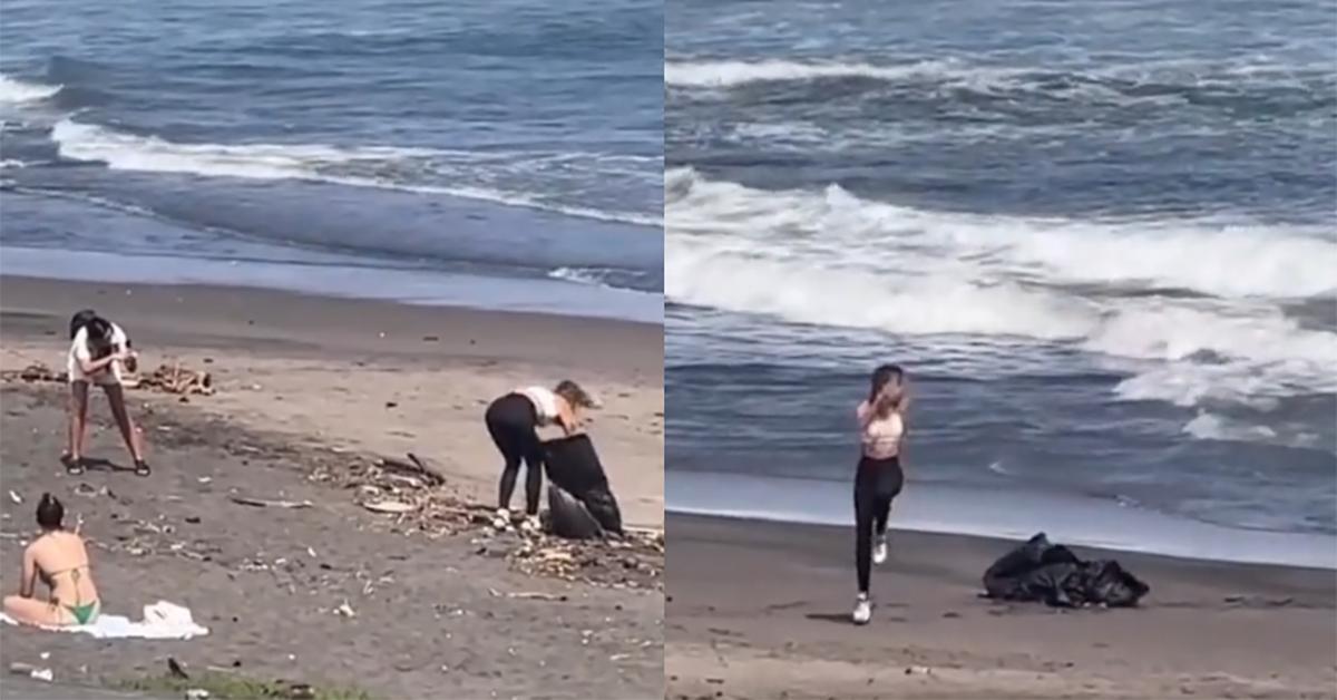 https://media.distractify.com/brand-img/u6LmbR3Br/0x0/woman-pretends-to-clean-beach-1688595251454.jpg