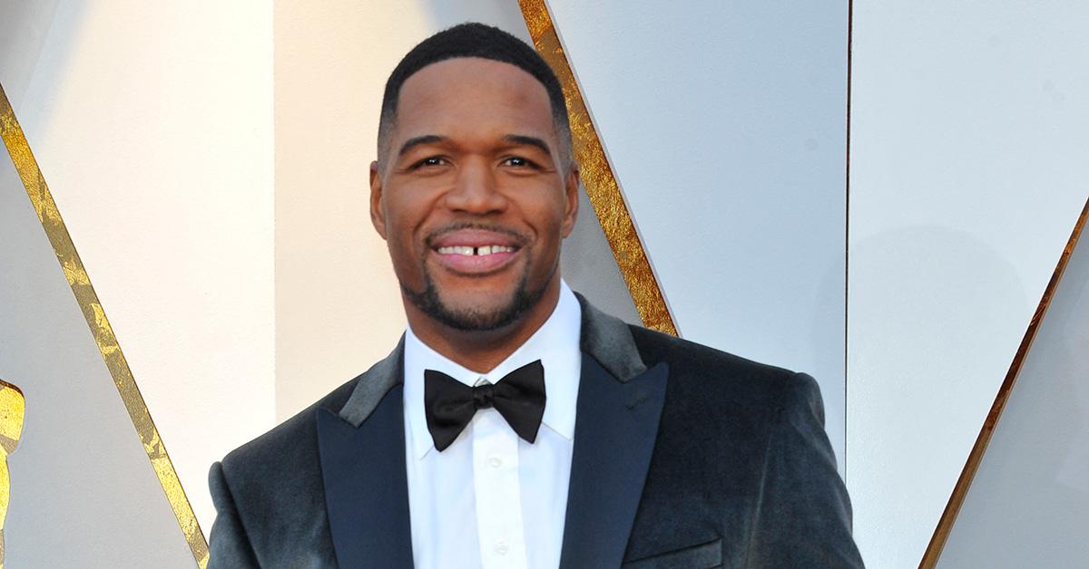 Michael Strahan at the 2018 Oscars. 