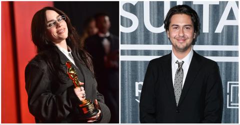 Billie Eilish at the 2024 Vanity Fair Oscars' Party; Nat Wolff at the premiere of "The Consultant."