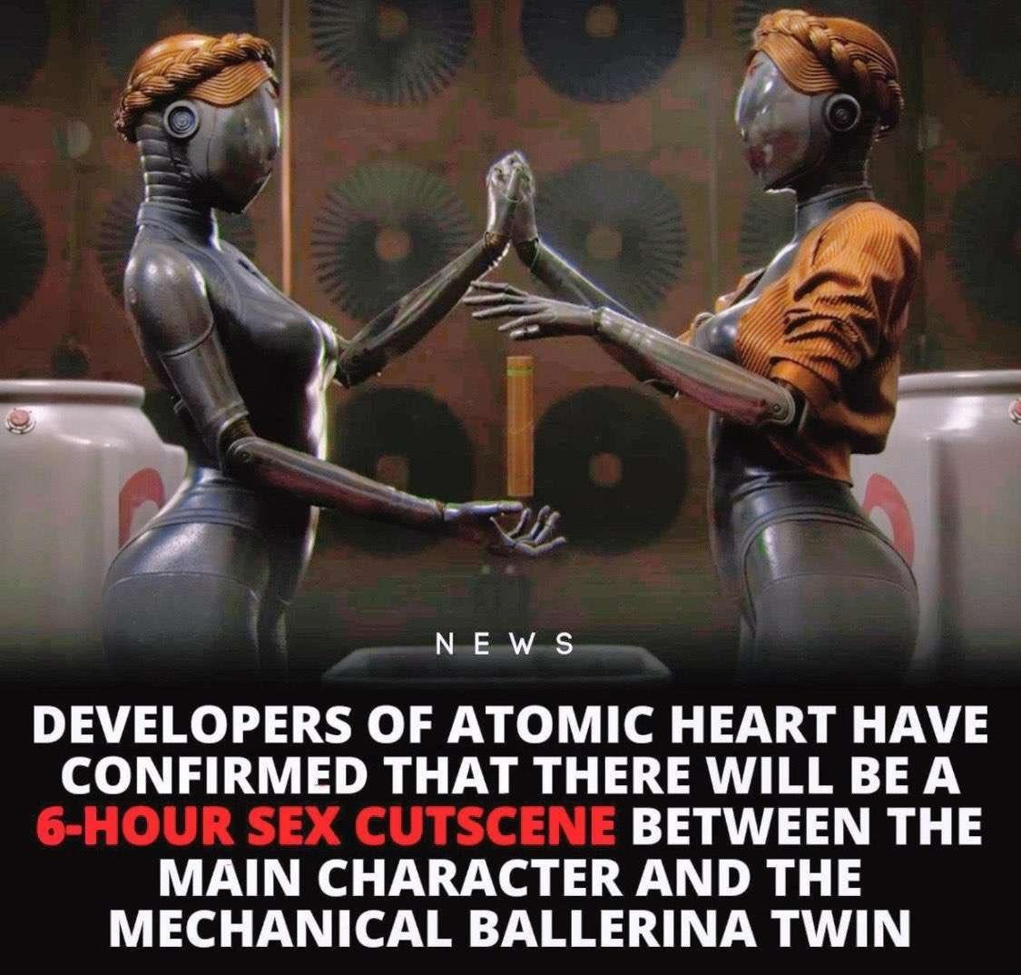 Atomic Heart: Robot Twins and the Perverted Fridge [sub in english