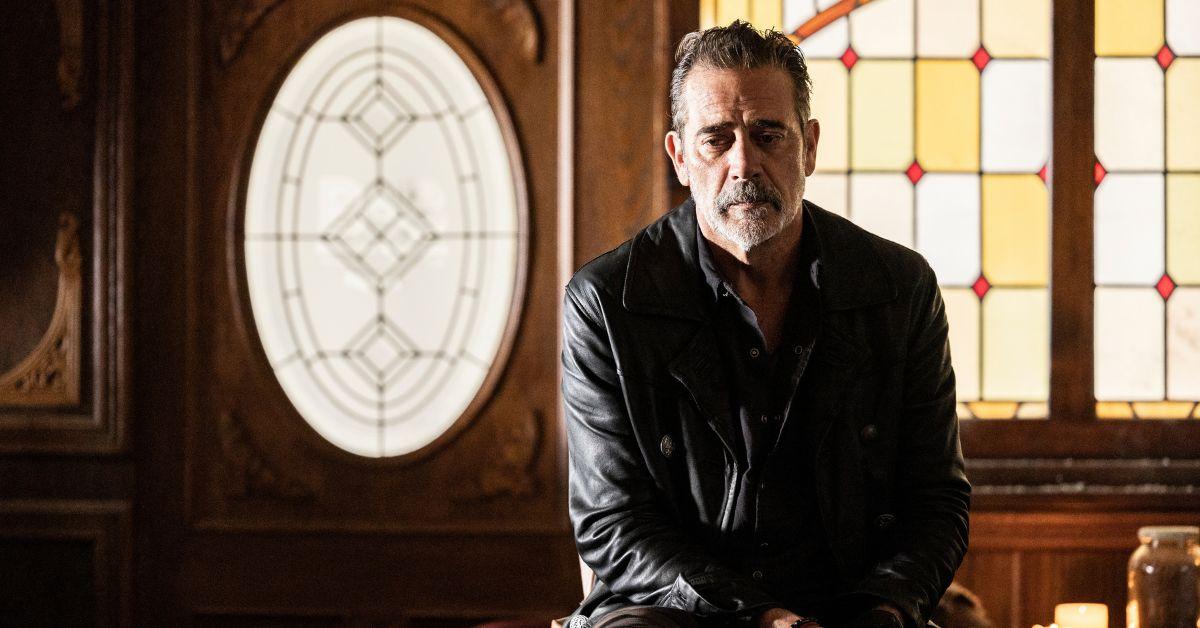 Jeffrey Dean Morgan during a scene in the upcoming AMC show ‘The Walking Dead: Dead City’ 
