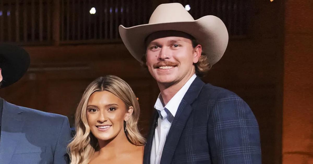 Taylor Bedell and Nathan Smothers during Season 2 of 'Farmer Wants a Wife.'