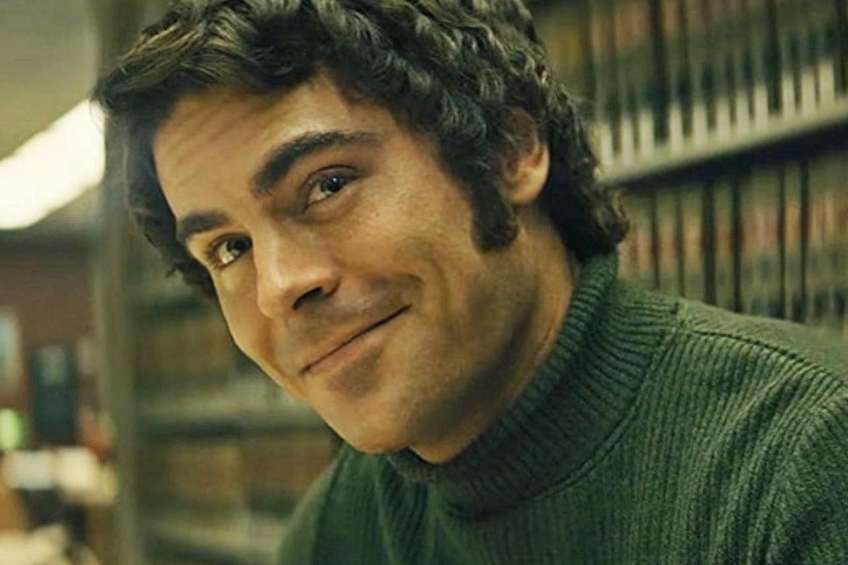 Zac Efron as Ted Bundy