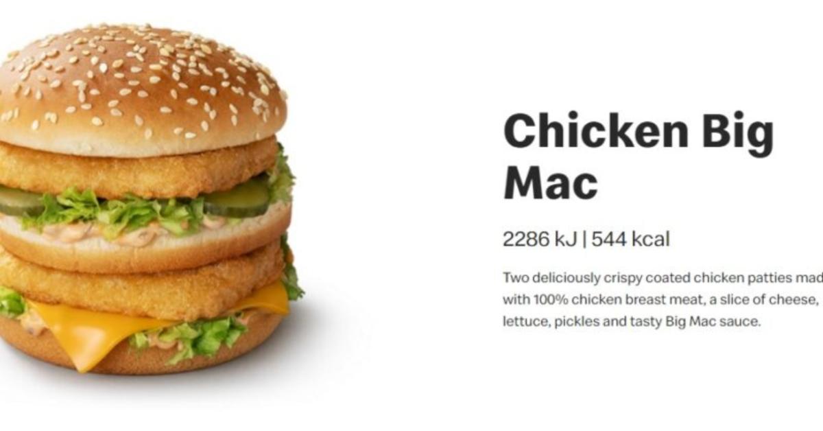 McDonald's is bringing the Chicken Big Mac to the US