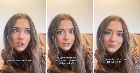 Don't try to get out of jury duty