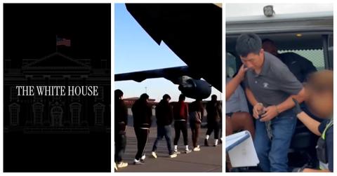 White House Slammed for "Jet2 Holiday" Deportation Meme