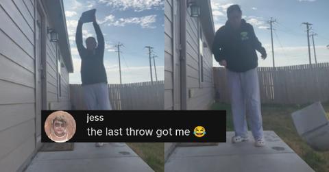 Laid off Employee Smashes Work Laptop in Protest