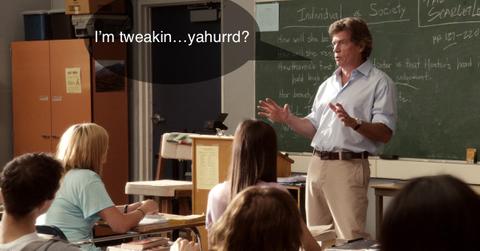 teacher slang spreadsheet header