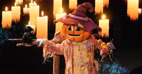 Scarecrow performs on 'The Masked Singer'