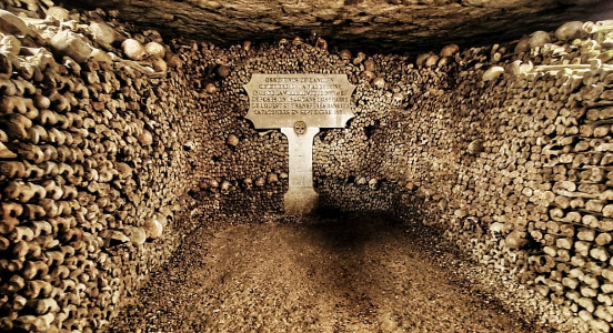 catacombs lupin part  filming locations