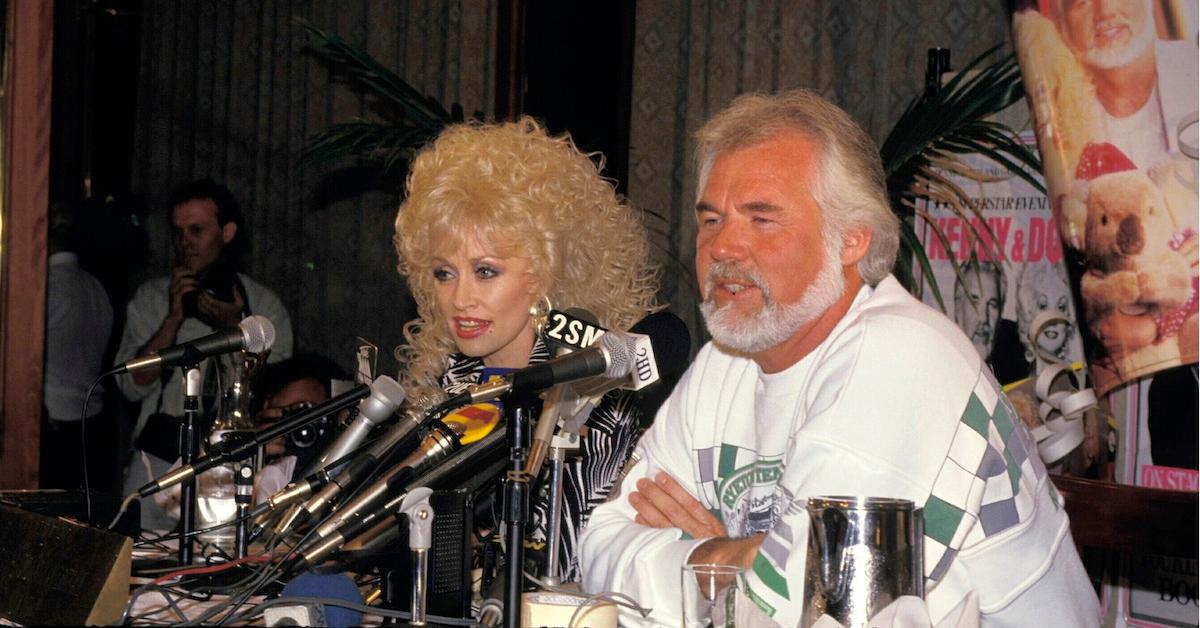 Dolly parton and Kenny Rogers