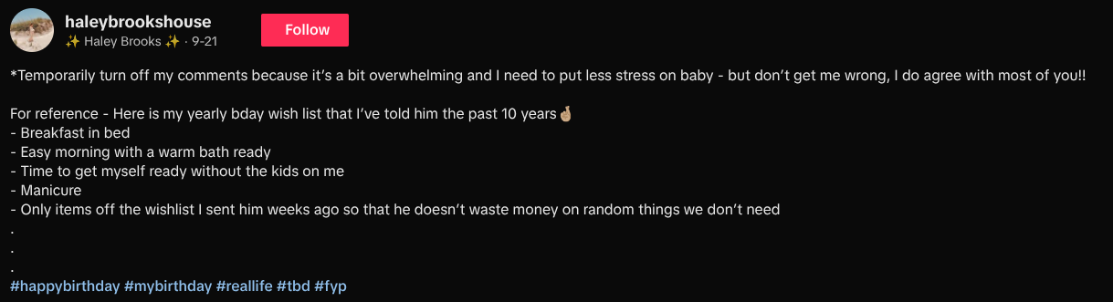 husband forgets wife birthday