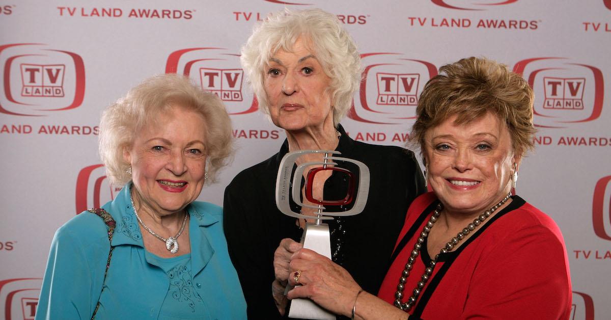 Rue McClanahan, Betty White, Bea Arthur at the TV Land Awards in 2008