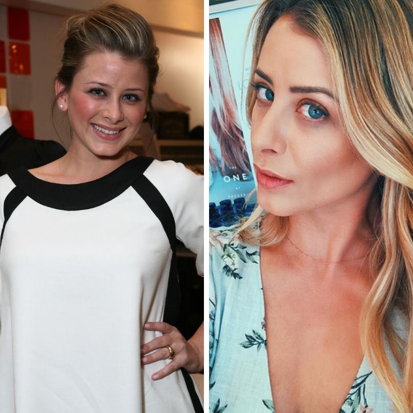 The Hills' stars Lauren Conrad and Lauren Bosworth carrying large