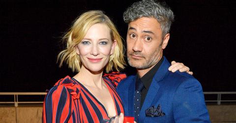 Cate Blanchett and Taika Waititi