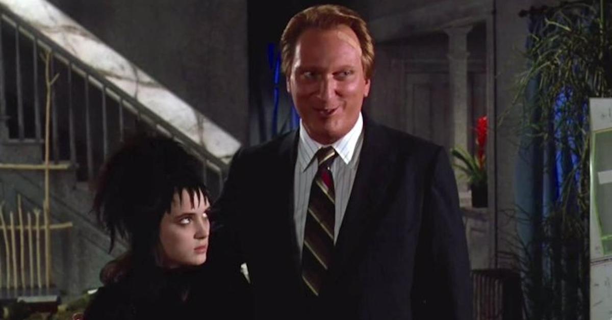 Jeffrey Jones and Winona Ryder in 'Beetlejuice'