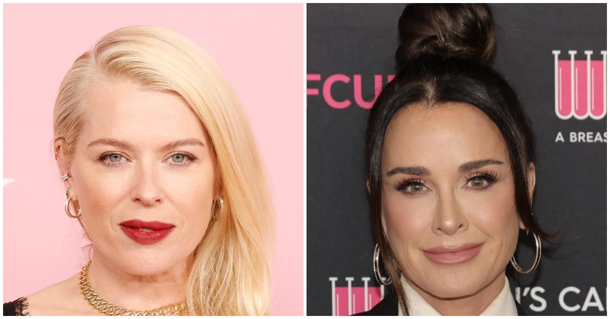 (l-r): Amanda de Cadenet and Kyle Richards