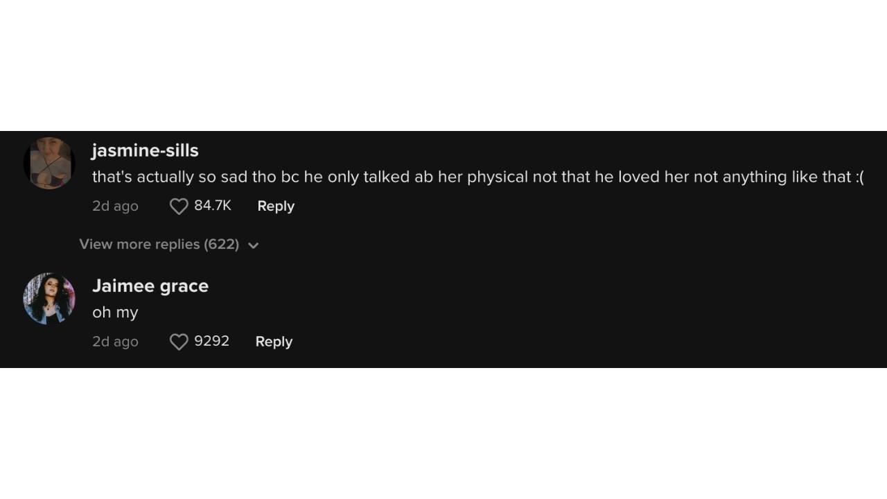 tiktok comments on groom inappropriate vows