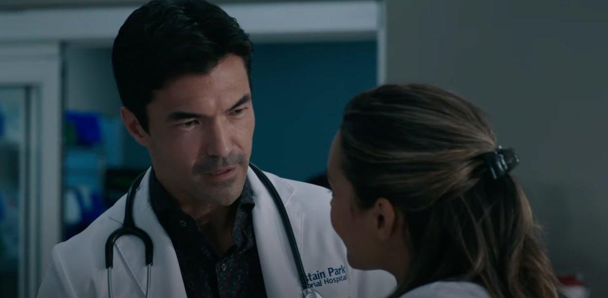 Ian Anthony Dale on 'The Resident'