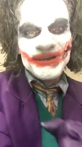 Man Dressed as the Joker Got Arrested While Live-Streaming on Facebook