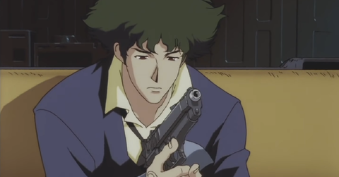 Spike Spiegel in 'Cowboy Bebop'