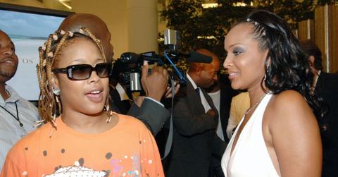 DaBrat and her sister First Lady LisaRaye Misick during Turks & Caicos International Film Festival in Atlanta,