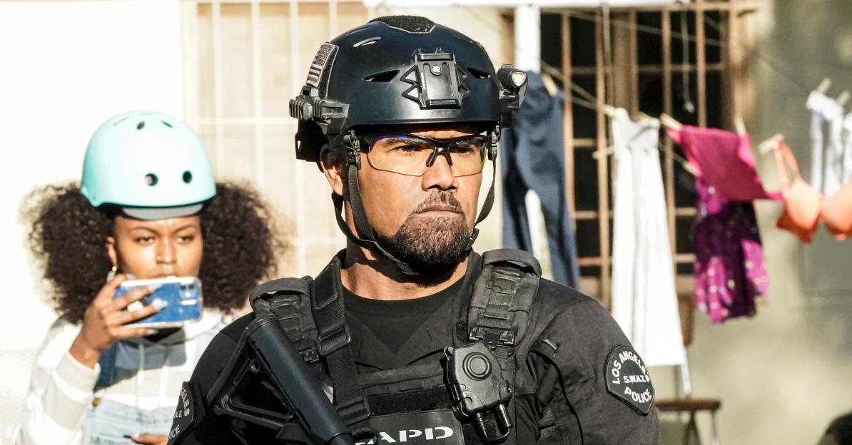 Shemar Moore in Season 4 of 'S.W.A.T.' as Hondo