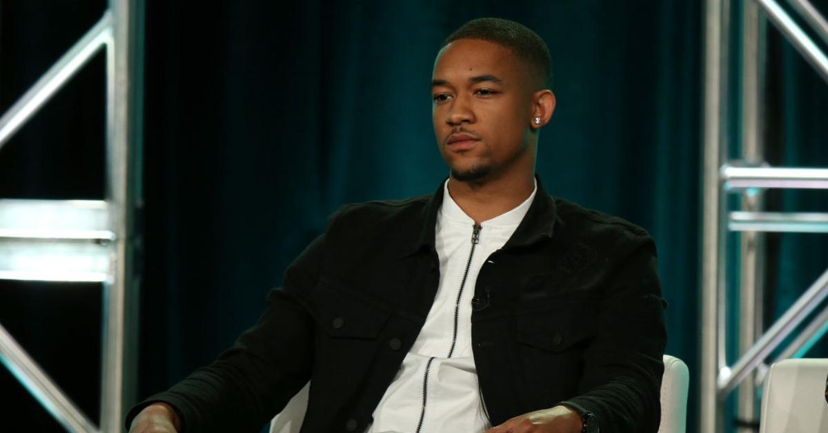 Actor Peyton Alex Smith of 'The Quad' speaks onstage during the BET Network portion of the 2018 Winter TCA on January 15, 2018 in Pasadena, California.