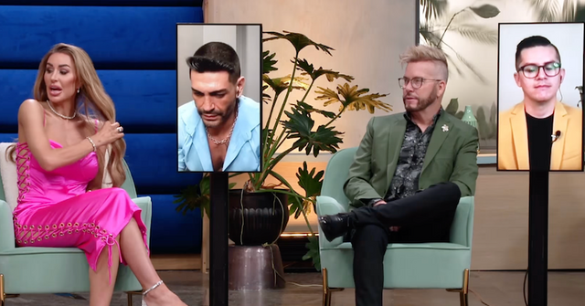 Cast members during the Season 5 Tell All