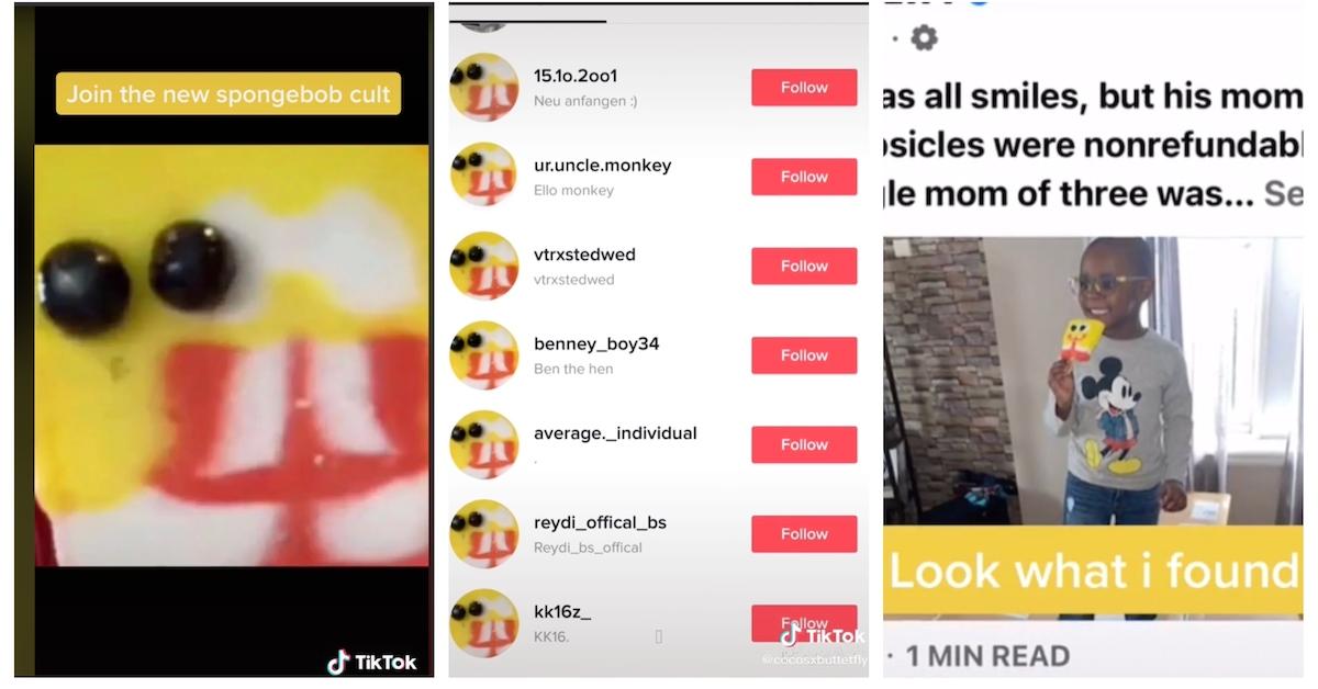 TikTokers are using a SpongeBob TikTok filter to see if they have